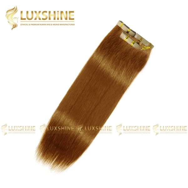 tape in straight light brown luxshinehair 01 2