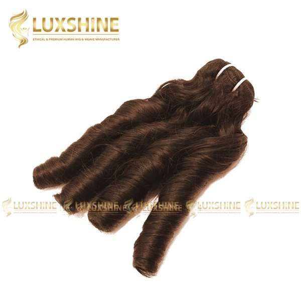 weave fumi curly dark brown luxshinehair 01 1