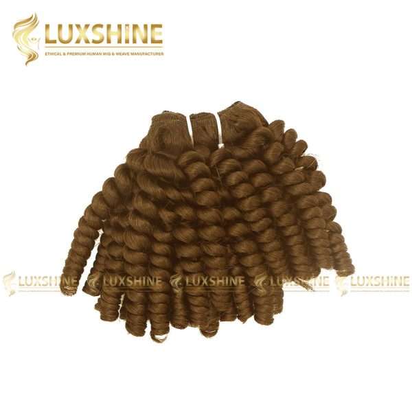weave kinky curly light brown luxshinehair 01 2