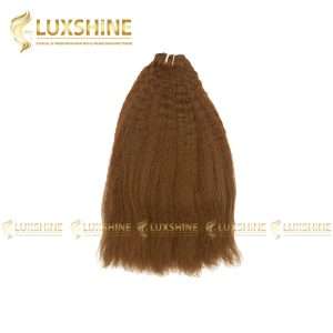 weave kinky straight light brown luxshinehair 01 2