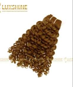 weave loose curly light brown luxshinehair 01 2