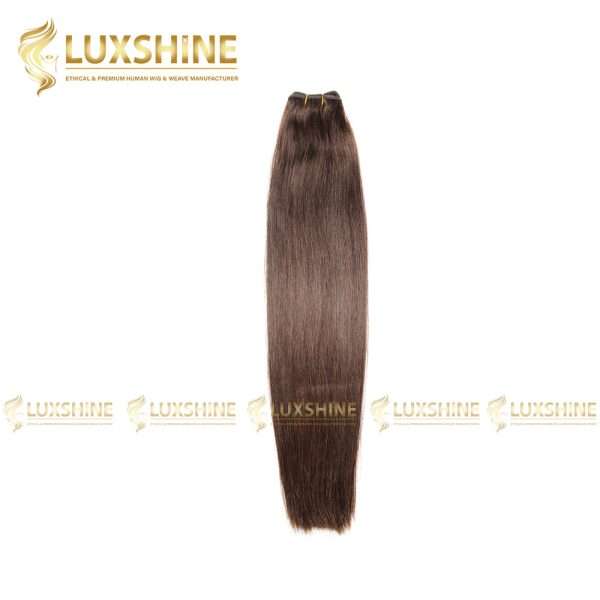 weave straight dark brown luxshinehair 01 1